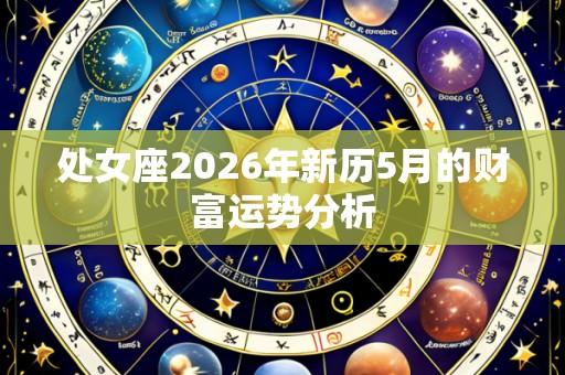 处女座2026年新历5月的财富运势分析