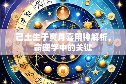 己土生于寅月喜用神解析，命理学中的关键