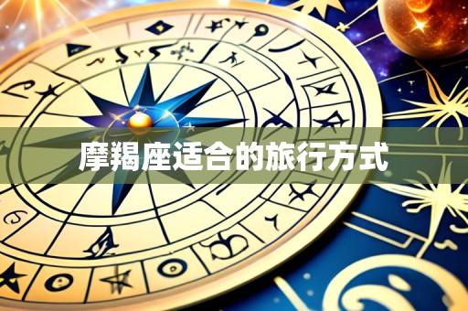 摩羯座适合的旅行方式
