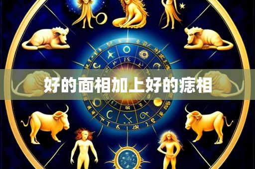 好的面相加上好的痣相