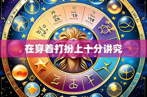 在穿着打扮上十分讲究