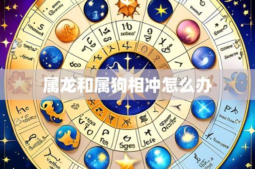 属龙和属狗相冲怎么办