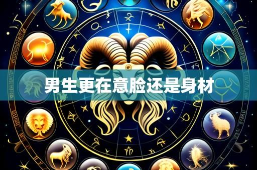 男生更在意脸还是身材
