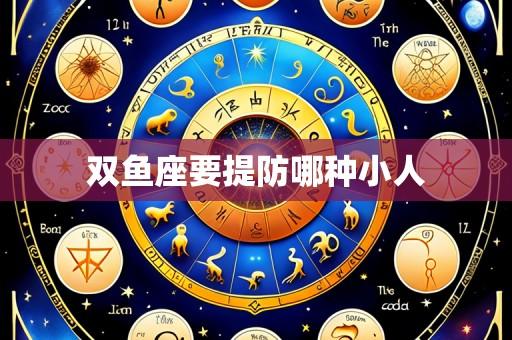 双鱼座要提防哪种小人