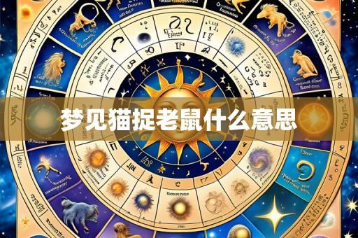 梦见猫捉老鼠什么意思