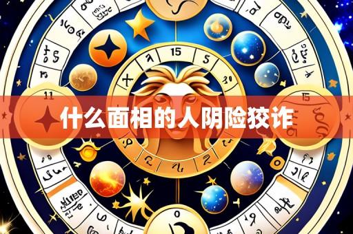 什么面相的人阴险狡诈