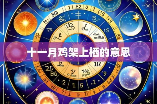 十一月鸡架上栖的意思