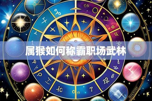 属猴如何称霸职场武林