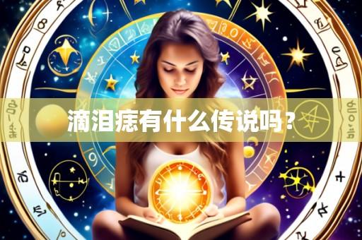 滴泪痣有什么传说吗？