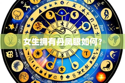 女生拥有丹凤眼如何?