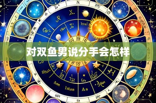 对双鱼男说分手会怎样