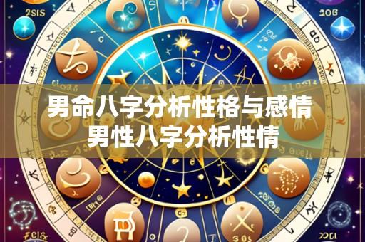 男命八字分析性格与感情 男性八字分析性情