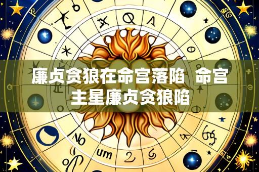 廉贞贪狼在命宫落陷 命宫主星廉贞贪狼陷