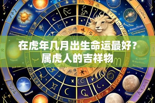 在虎年几月出生命运最好？属虎人的吉祥物