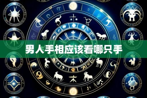 男人手相应该看哪只手