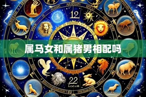 属马女和属猪男相配吗