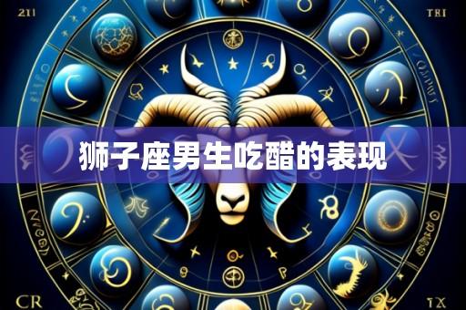 狮子座男生吃醋的表现