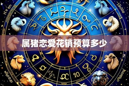 属猪恋爱花销预算多少