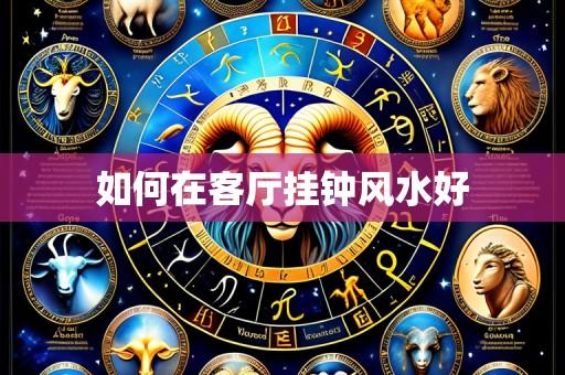 如何在客厅挂钟风水好