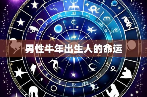 男性牛年出生人的命运