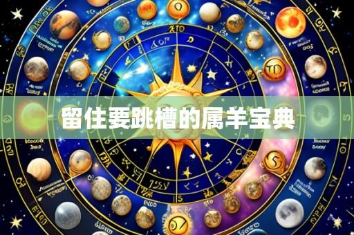 留住要跳槽的属羊宝典