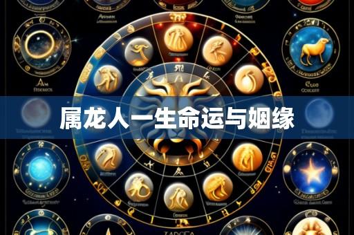 属龙人一生命运与姻缘