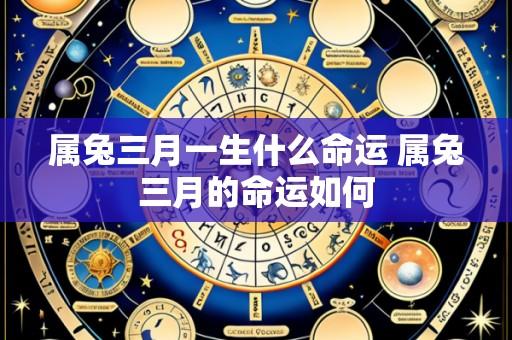 属兔三月一生什么命运 属兔三月的命运如何
