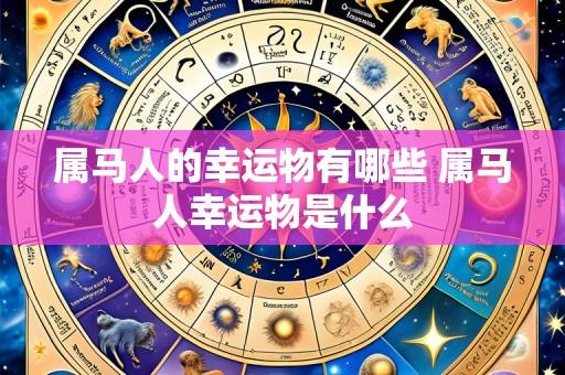 属马人的幸运物有哪些 属马人幸运物是什么