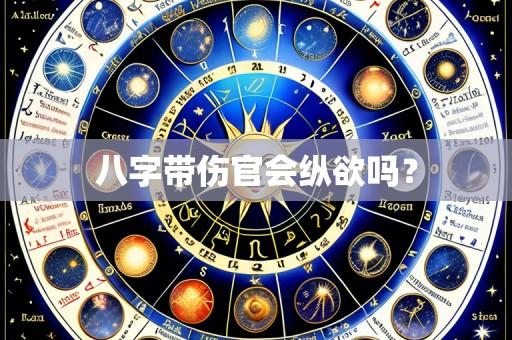 八字带伤官会纵欲吗？