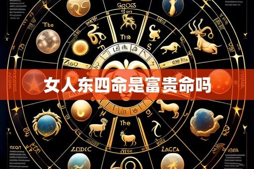 女人东四命是富贵命吗