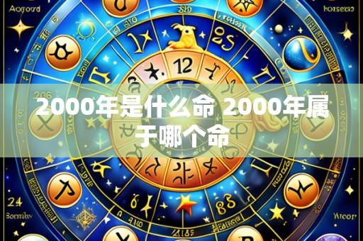 2000年是什么命 2000年属于哪个命