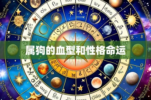 属狗的血型和性格命运