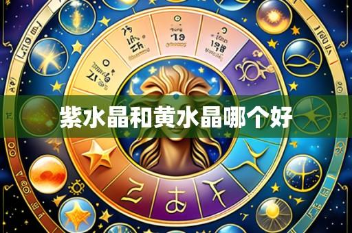 紫水晶和黄水晶哪个好