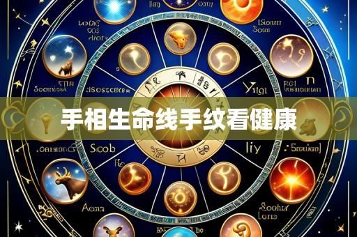 手相生命线手纹看健康