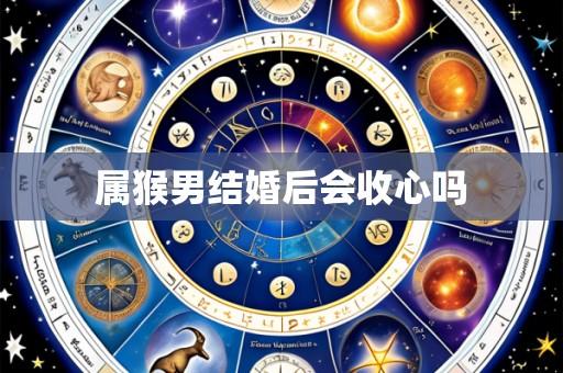属猴男结婚后会收心吗
