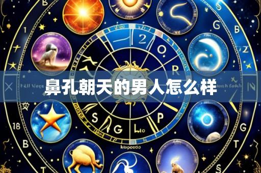 鼻孔朝天的男人怎么样