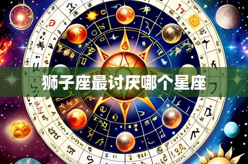 狮子座最讨厌哪个星座