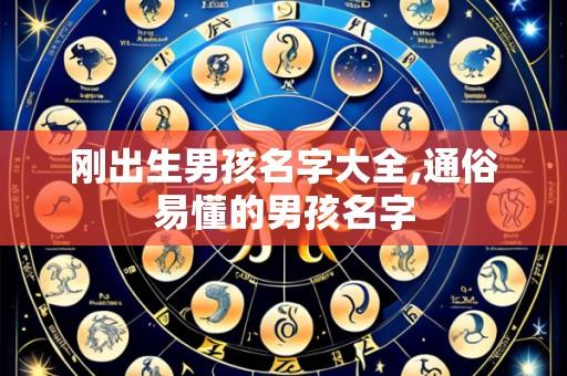 刚出生男孩名字大全,通俗易懂的男孩名字