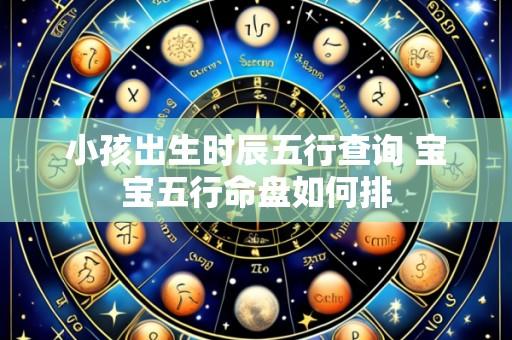 小孩出生时辰五行查询 宝宝五行命盘如何排