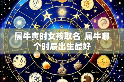 属牛寅时女孩取名 属牛哪个时辰出生最好