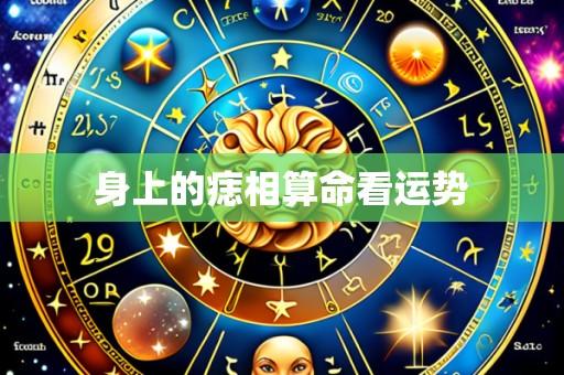 身上的痣相算命看运势