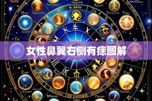 女性鼻翼右侧有痣图解
