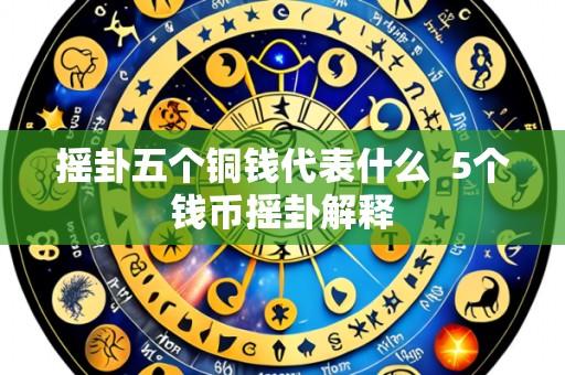 摇卦五个铜钱代表什么 5个钱币摇卦解释