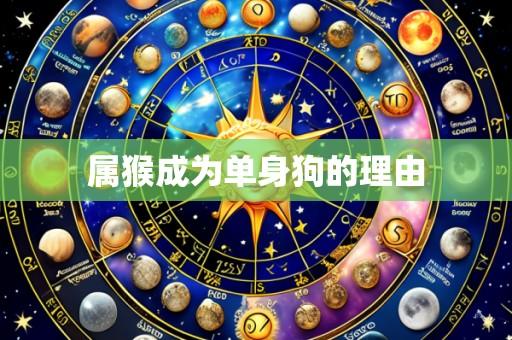 属猴成为单身狗的理由