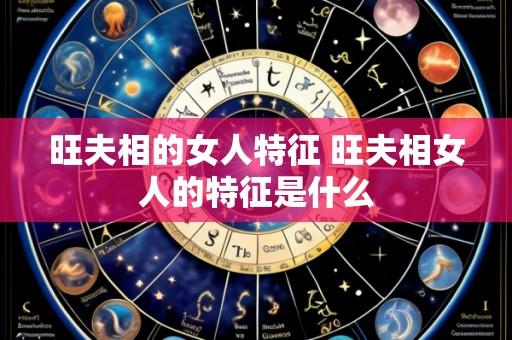 旺夫相的女人特征 旺夫相女人的特征是什么