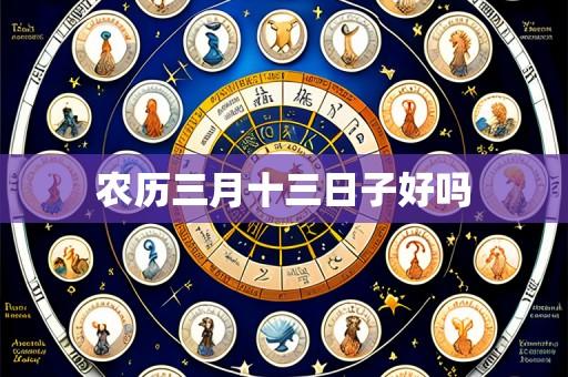 农历三月十三日子好吗