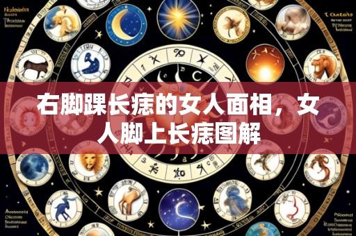 右脚踝长痣的女人面相,女人脚上长痣图解