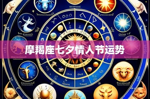 摩羯座七夕情人节运势