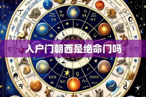 入户门朝西是绝命门吗