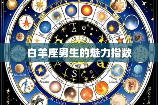 白羊座男生的魅力指数